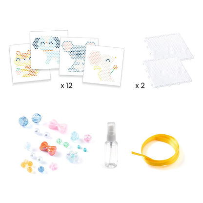 Djeco Creative Water Beads, Fuzzy Friends