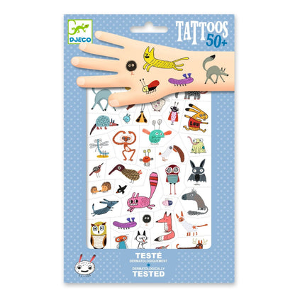 Djeco Tattoos, Little Creatures