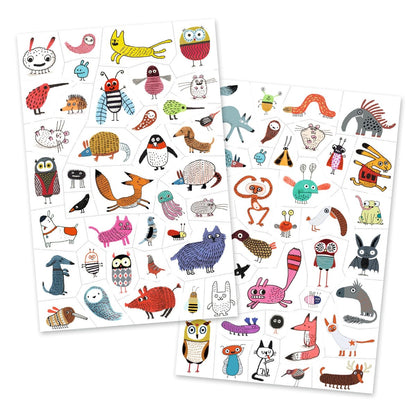 Djeco Tattoos, Little Creatures