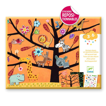 Djeco Creative Sticker Activity, Climbing Tree