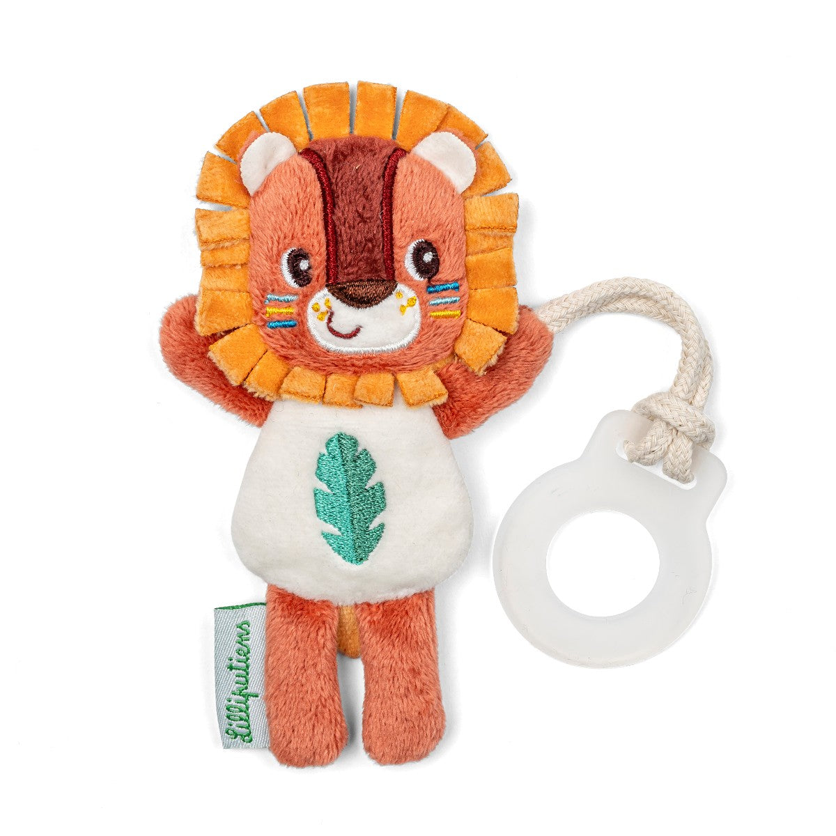 Lilliputiens Pacifier Holder Accessory, Jack Mini-Friend with Space for Pacifier