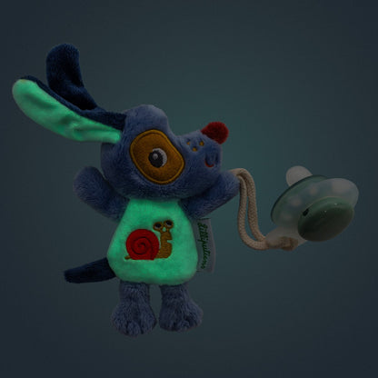 Lilliputiens Pacifier Holder Accessory, Jules the Little Friend with Pacifier Storage