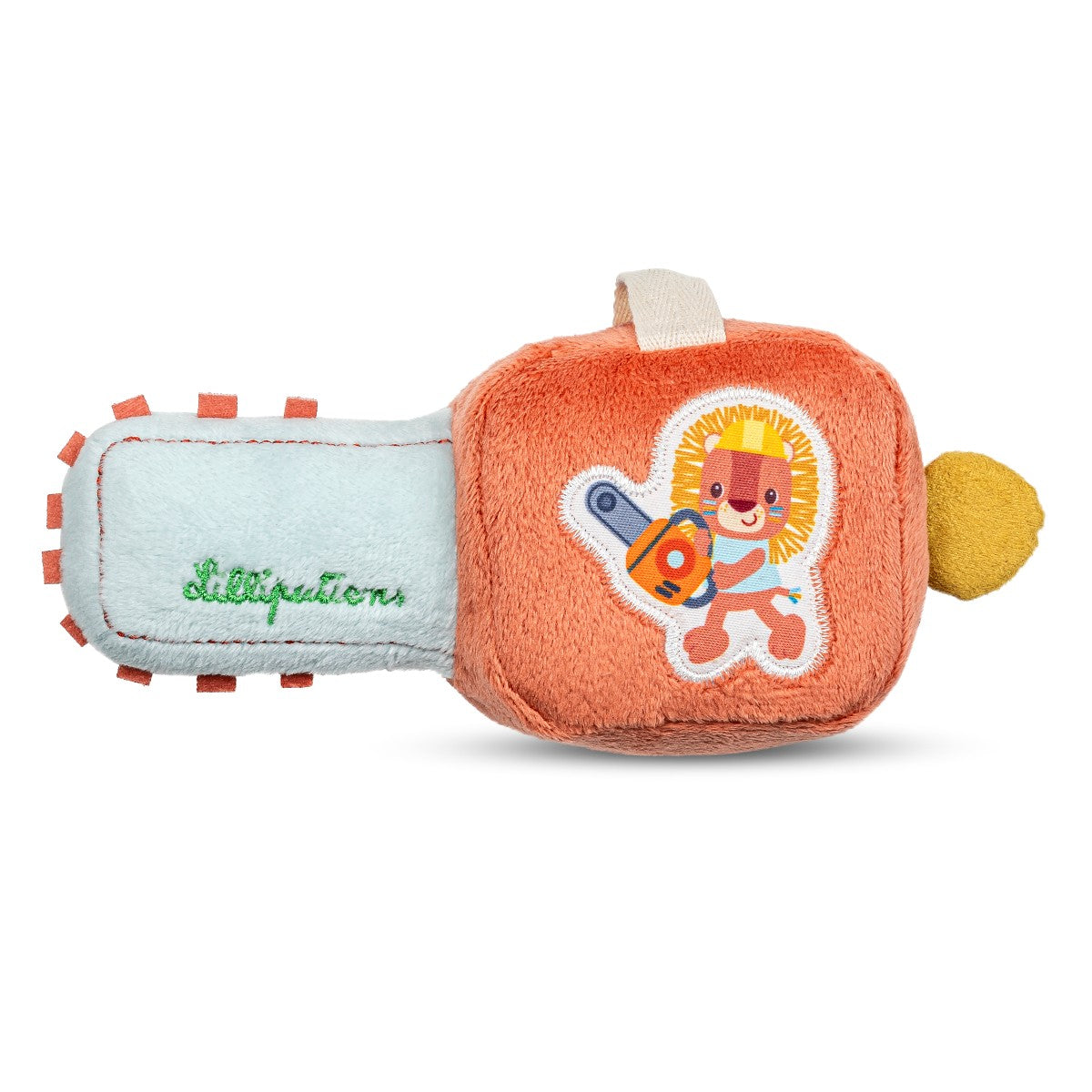 Lilliputiens Baby Toy, Tool Rattle – Chainsaw