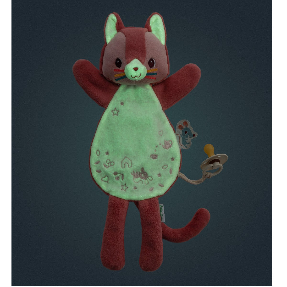 Lilliputiens Jeannie Comforter, Glow-in-the-Dark