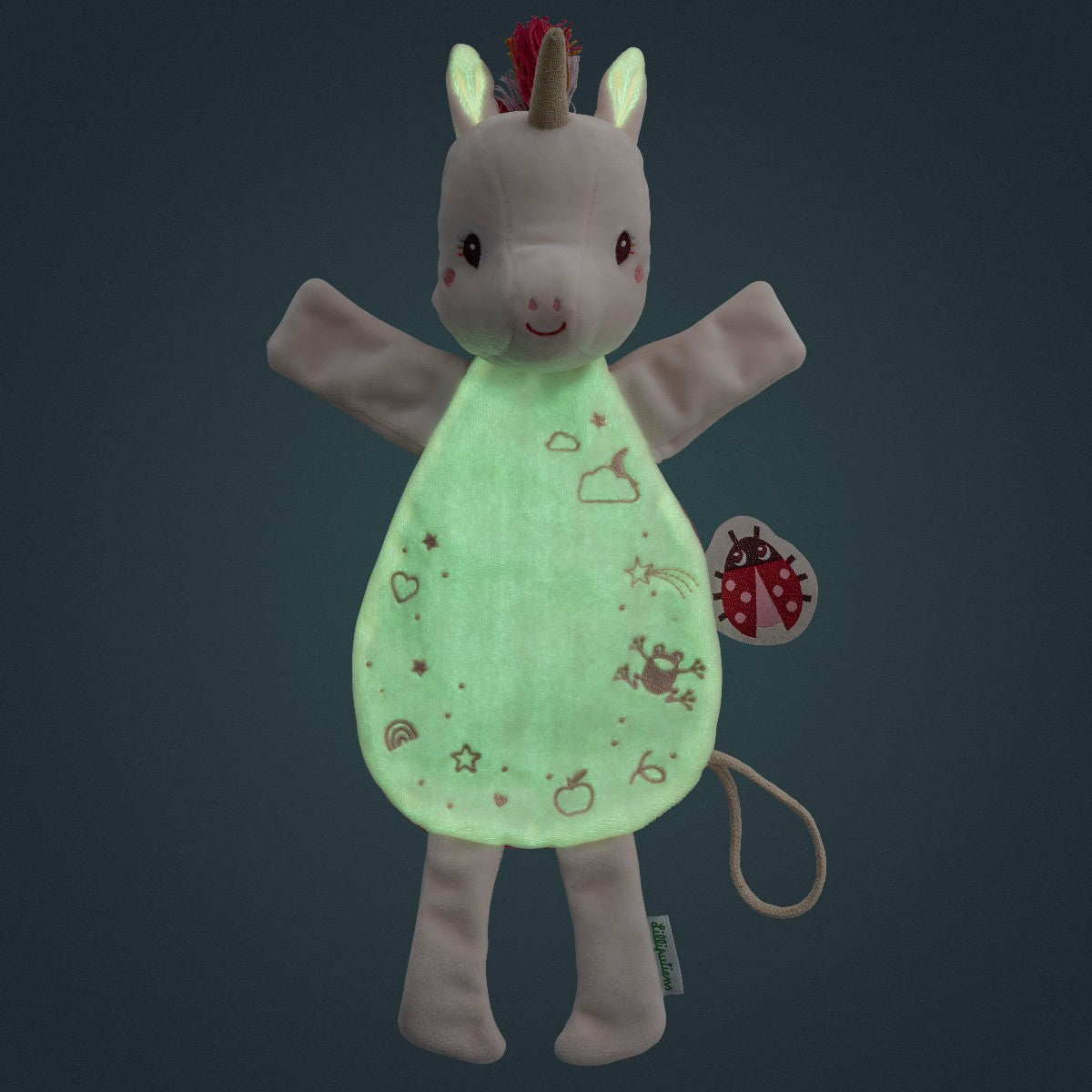 Lilliputiens Lena Glow-in-the-Dark Comfort Blanket