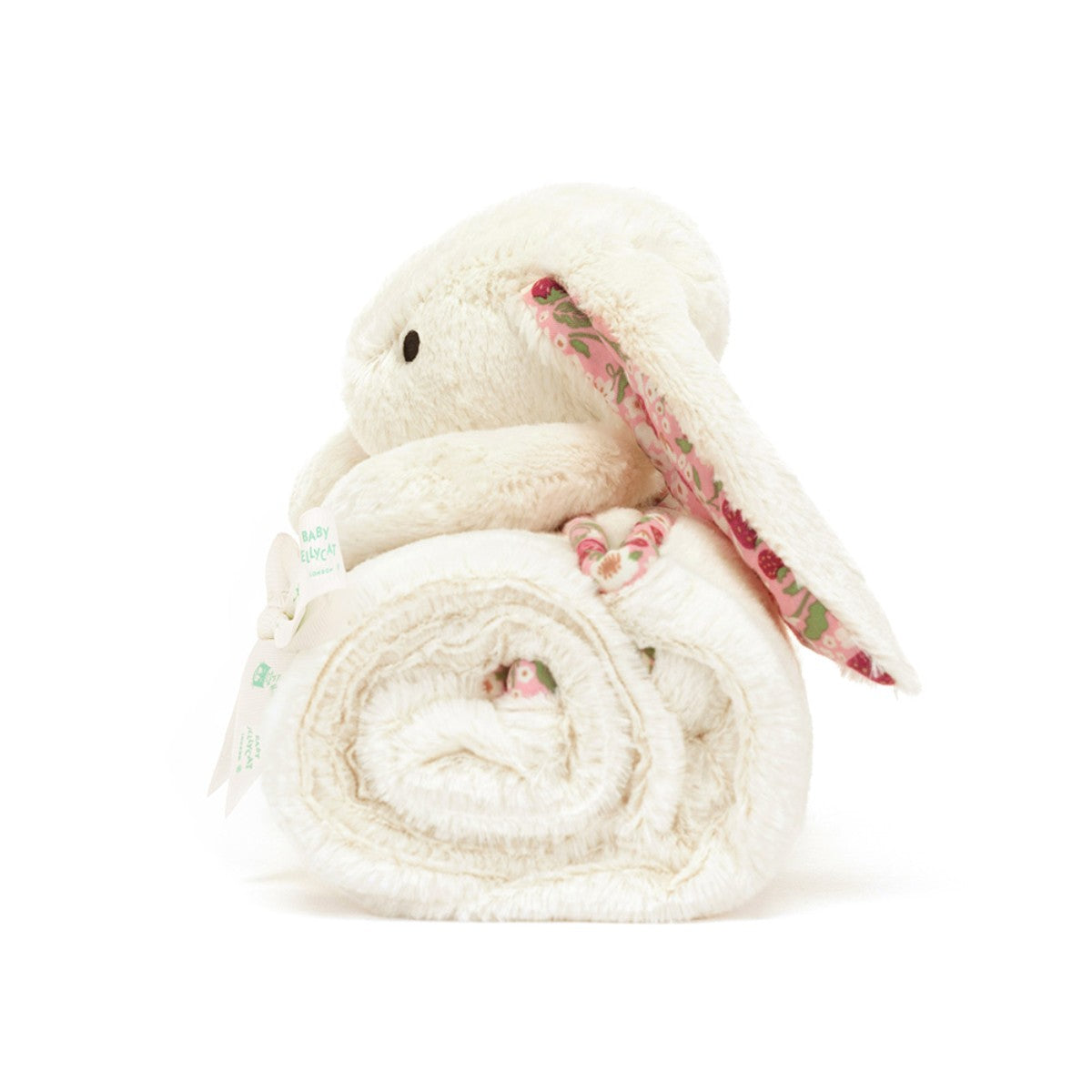 Baby Jellycat Blanket, Bashful Bunny, Mimi Strawberry - 56 cm