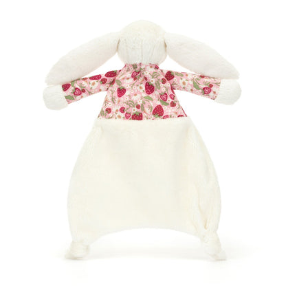 Baby Jellycat Comfort Blanket, Bashful Bunny - Mimi Strawberry