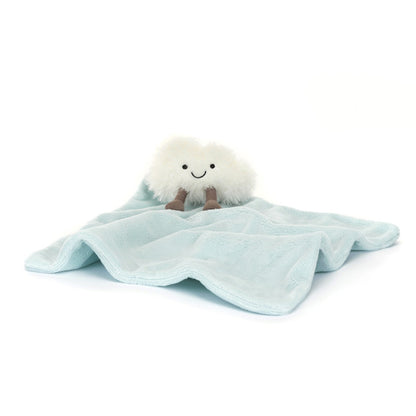 Baby Jellycat Soft Toy, Bashful Cuddle Blanket – Sky