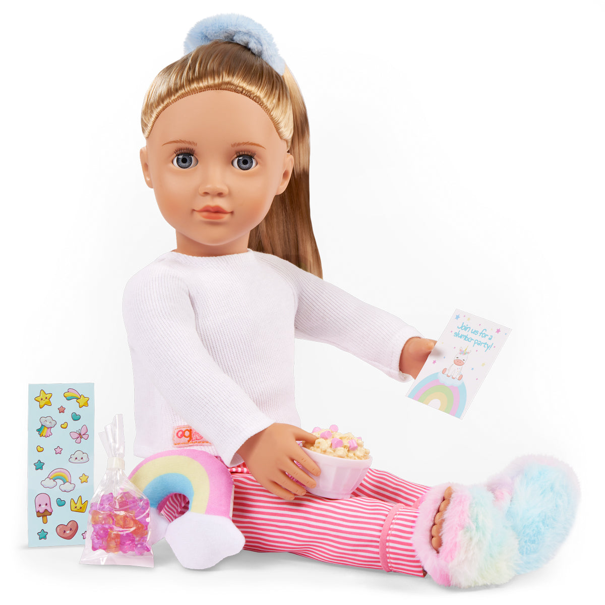 Our Generation, Deluxe Doll Clothes – Rainbow Pajamas