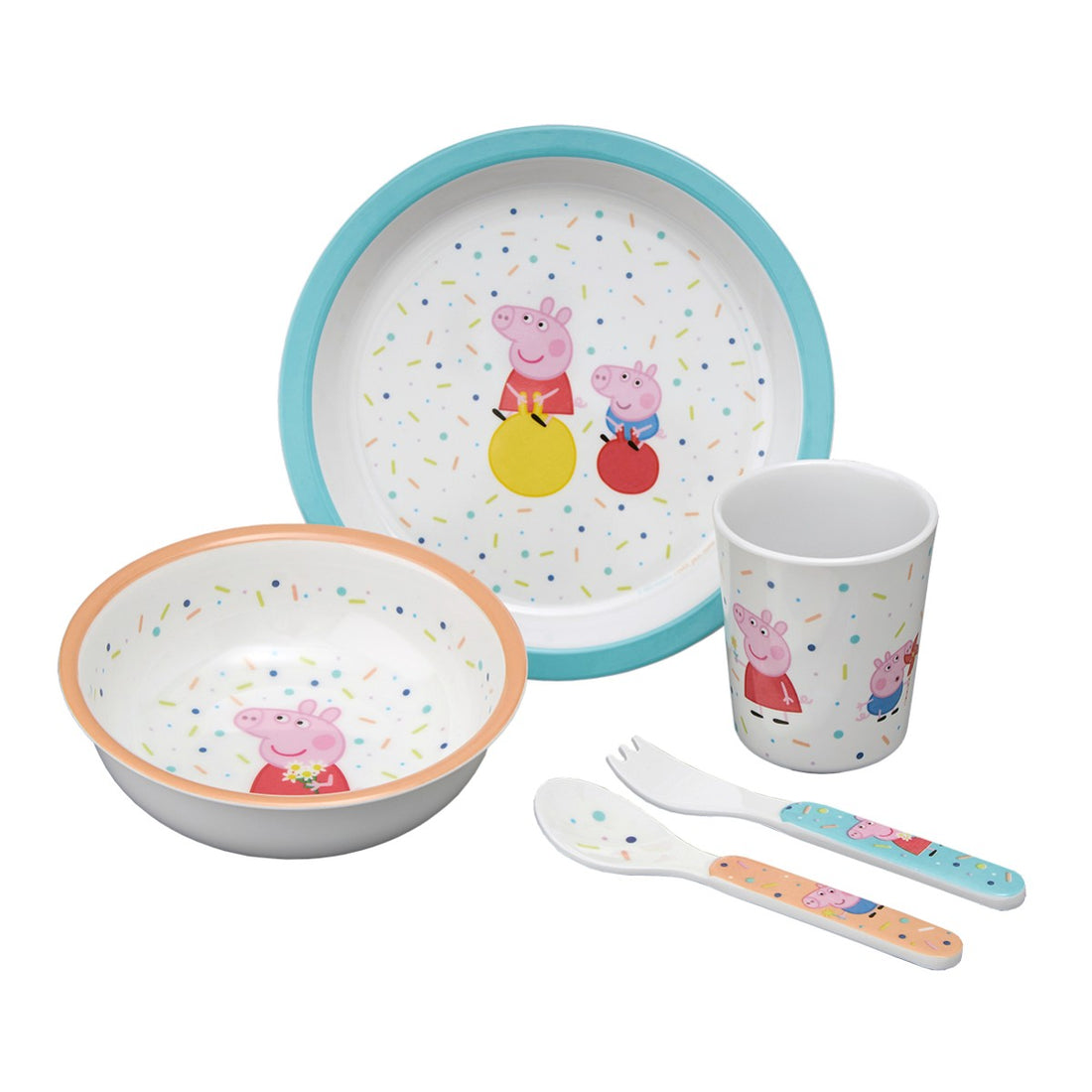 Petit Jour Paris Gift Set with 5 Pieces - Peppa Pig