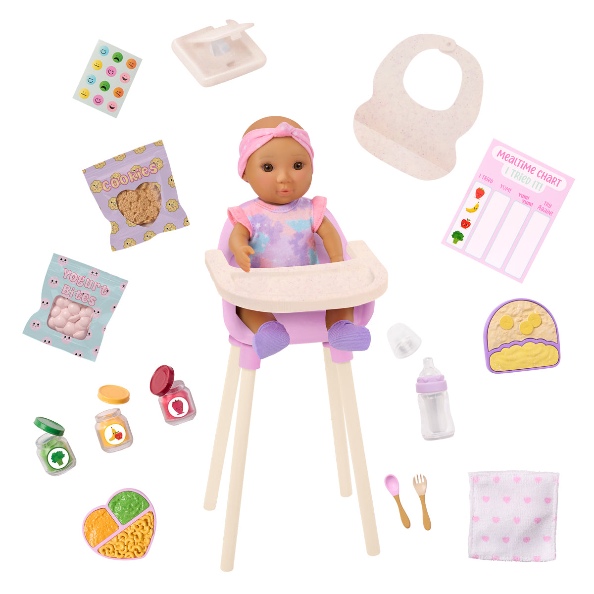 Our Generation Doll Accessories, Little Sister Mealtime