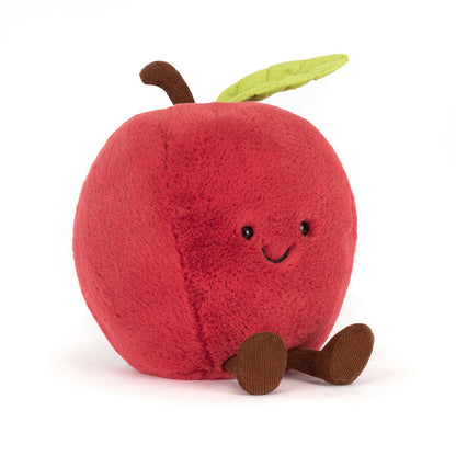 Jellycat Plush Toy, Amuseables Food, Apple - 16 cm