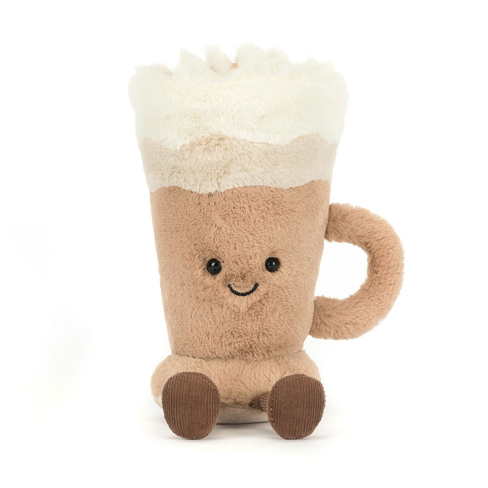 Jellycat Plush Toy, Food Drink Series, Amuseables Coffee Latte - 18 cm