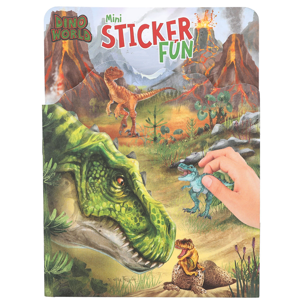 Dino World Mini Sticker Fun, Activity Book with Stickers
