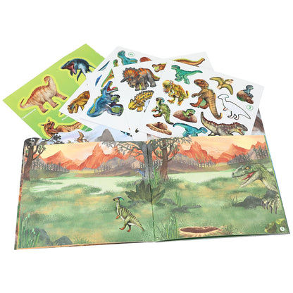 Dino World Mini Sticker Fun, Activity Book with Stickers