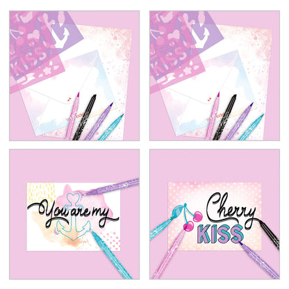 TopModel Handlettering Box Set, Design Letters and Cards