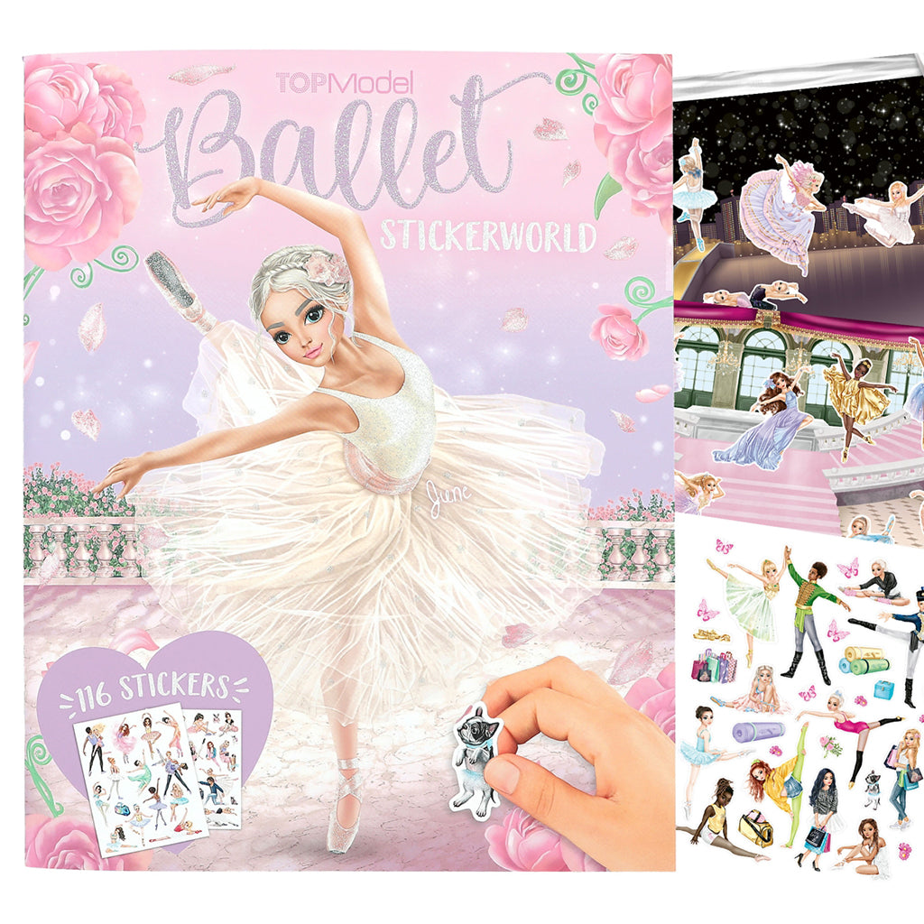 TopModel Sticker Book, Ballet