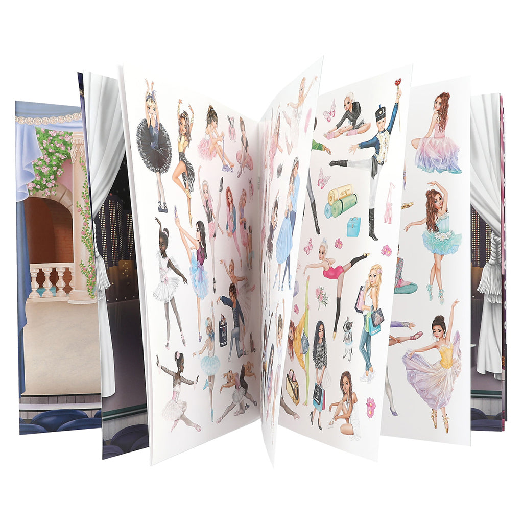 TopModel Sticker Book, Ballet