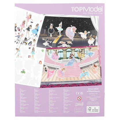 TopModel Sticker Book, Ballet