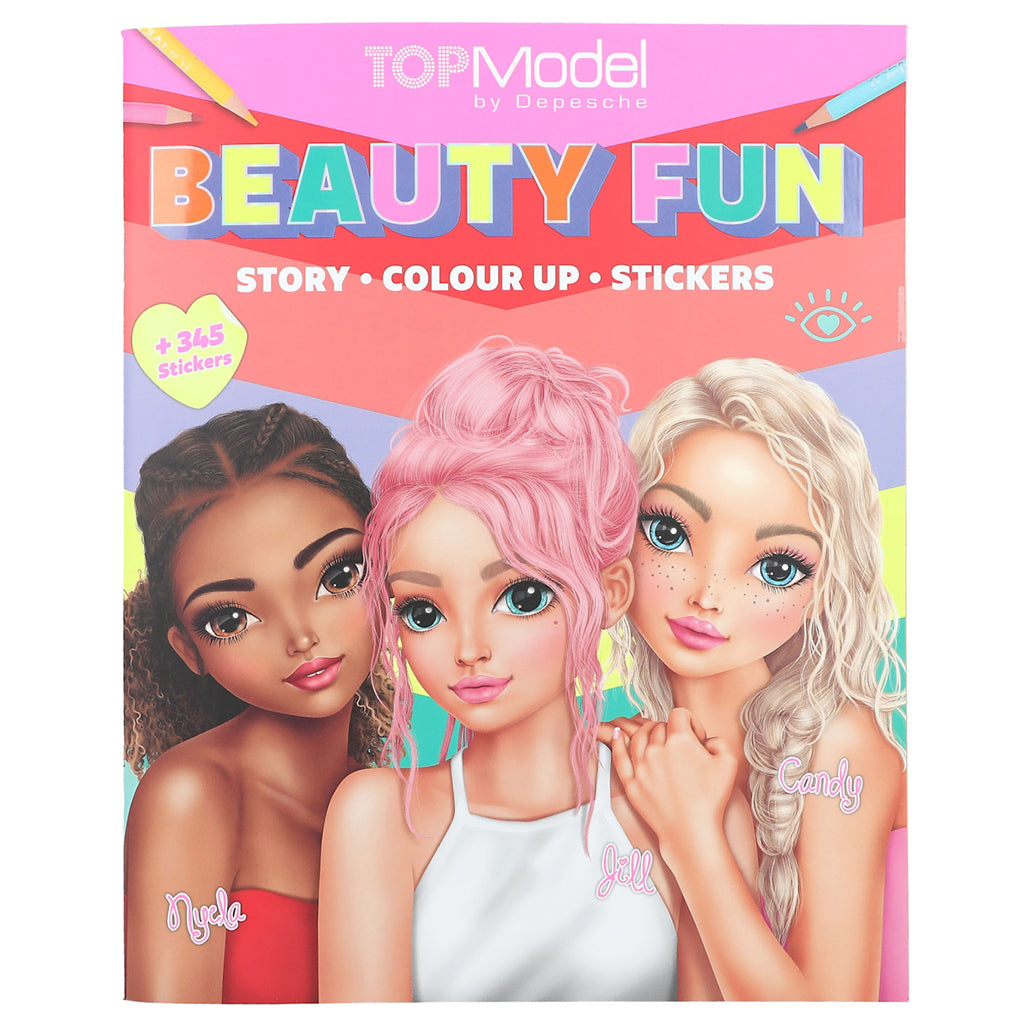 TopModel Coloring Book – Beauty Fun