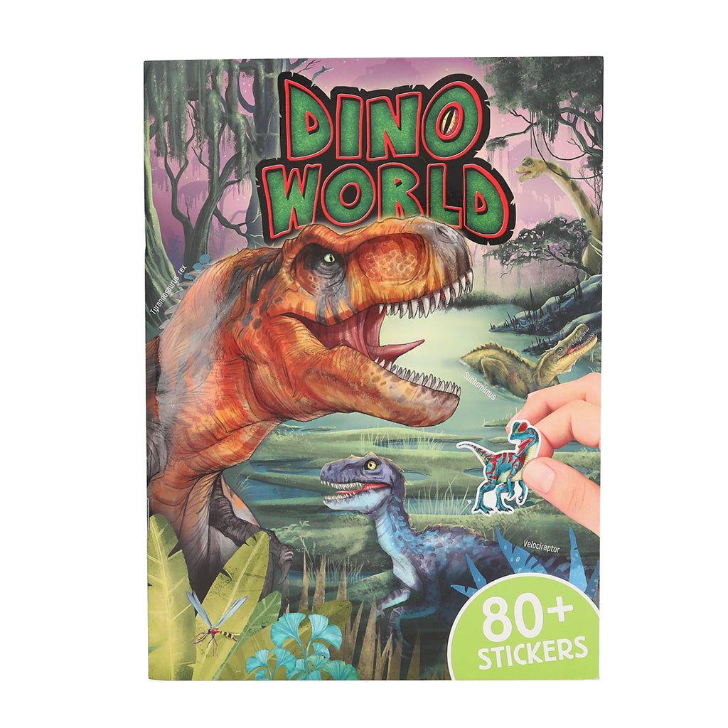 Dino World Stickerworld Puffy Sticker Book