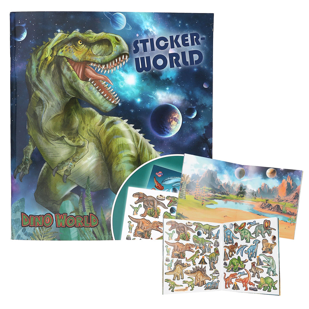 Dino World Sticker Book, Galaxy