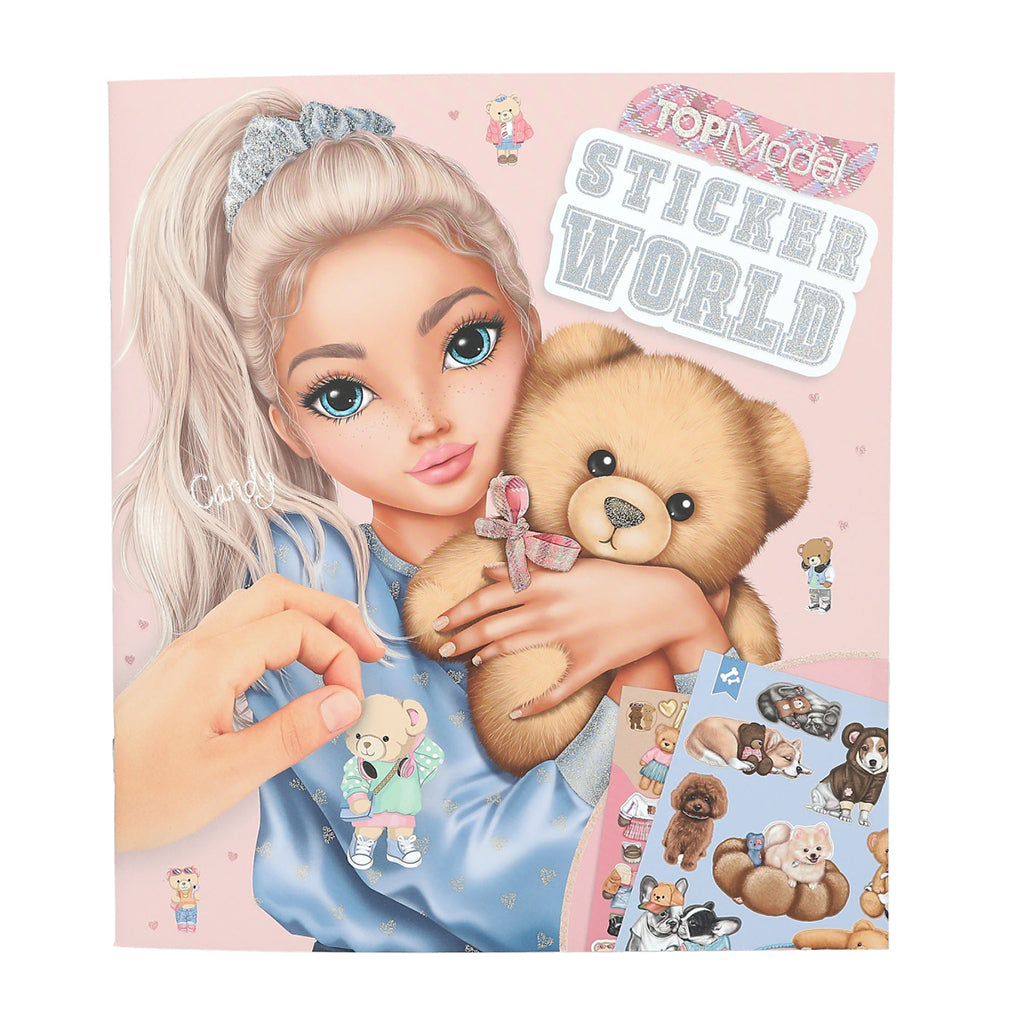 TopModel Stickerworld, Sticker Book - Team Teddy