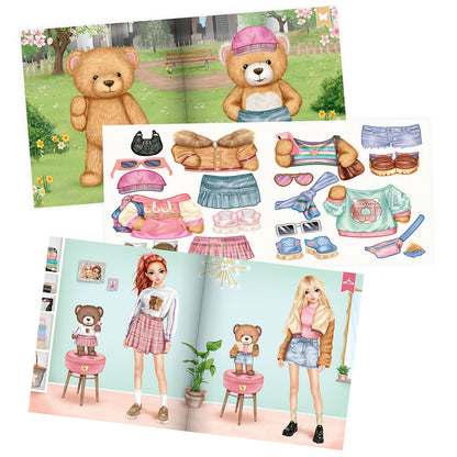 TopModel Stickerworld, Sticker Book - Team Teddy