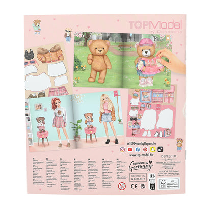 TopModel Stickerworld, Sticker Book - Team Teddy