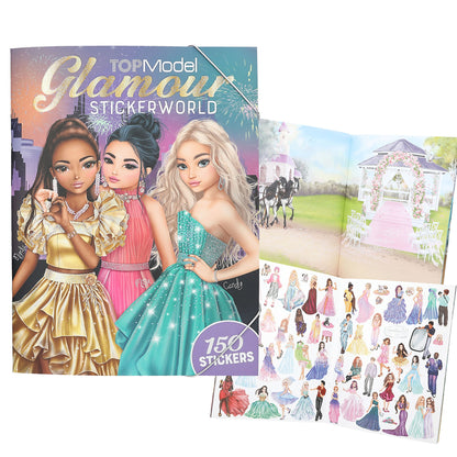 TopModel Glamour Sticker World, Sticker Book