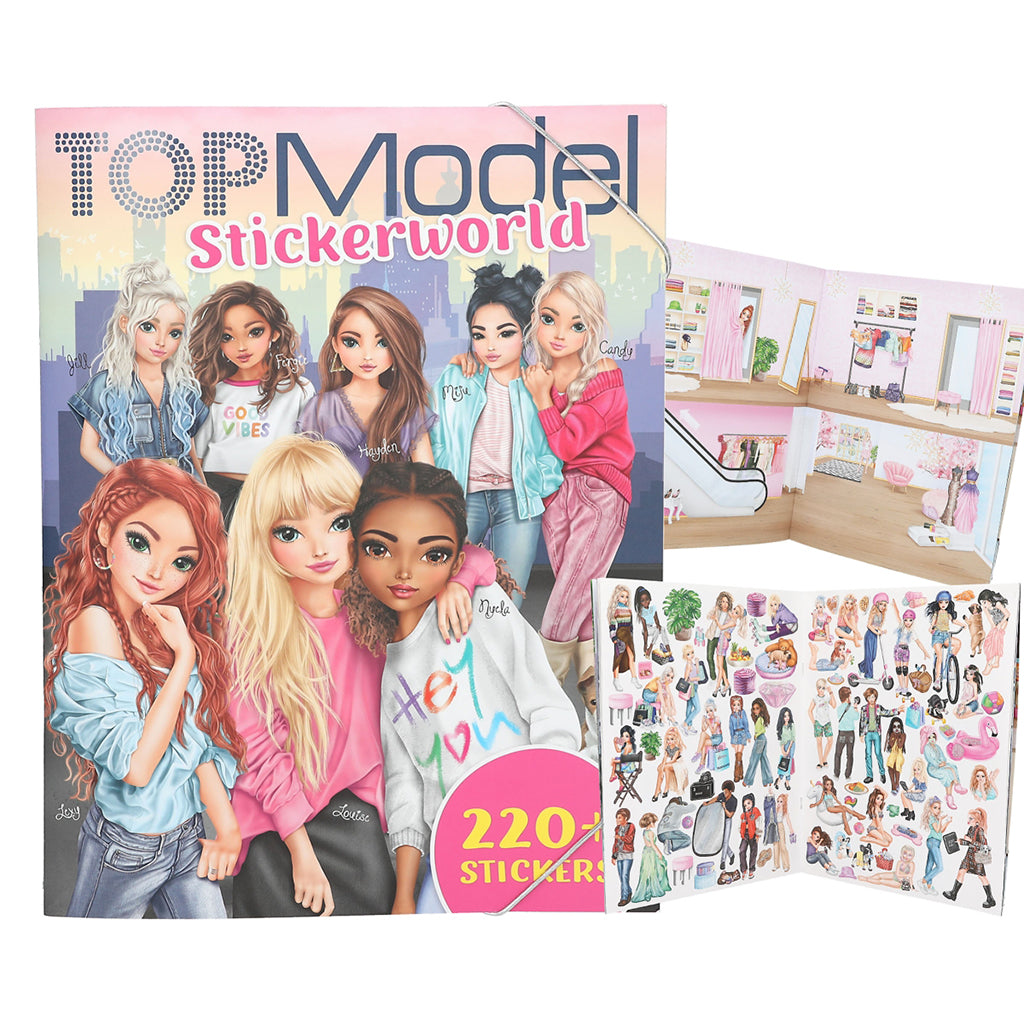 TopModel Sticker World, Sticker Book