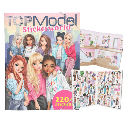 TopModel Sticker World, Sticker Book