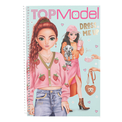 TopModel Dress Me Up Sticker Book, Large Sticker Book