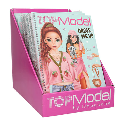 TopModel Dress Me Up Sticker Book, Large Sticker Book