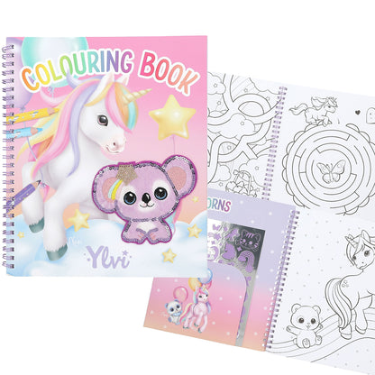 Ylvi Coloring Book with Sequins