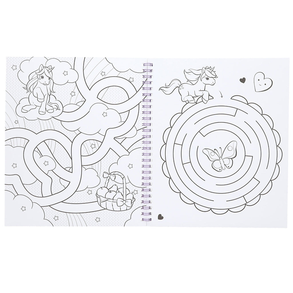 Ylvi Coloring Book with Sequins