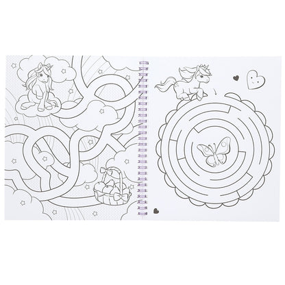 Ylvi Coloring Book with Sequins