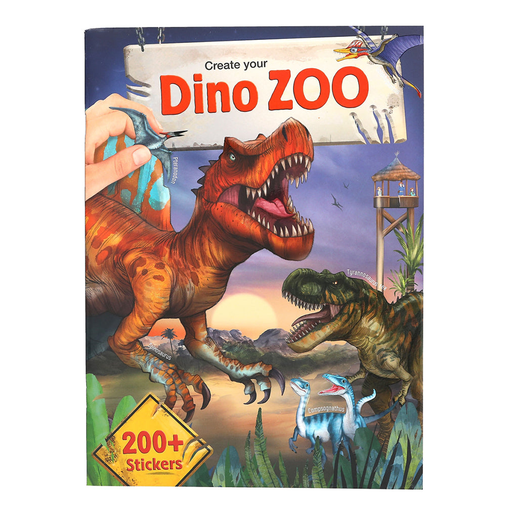 Dino World Zoo Sticker Book