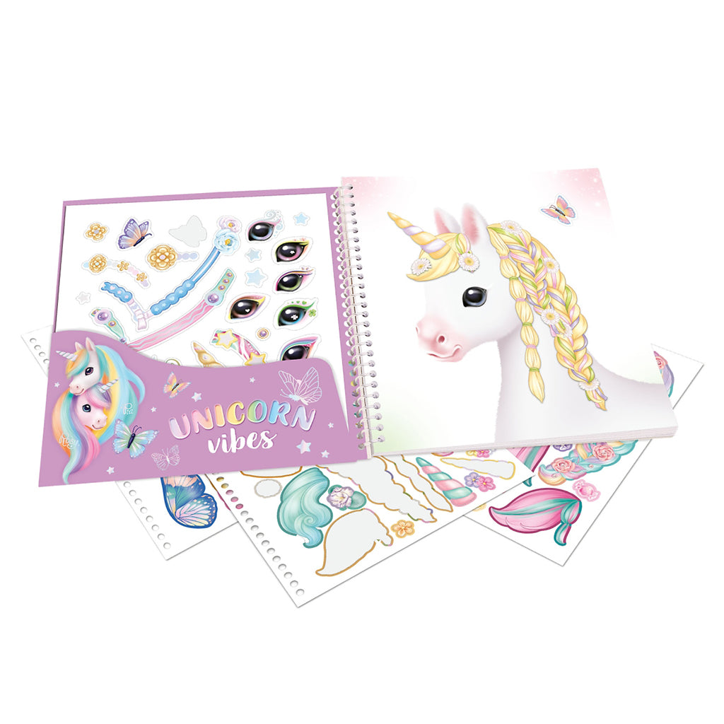 Ylvi Create Your Special Unicorn, Sticker Book
