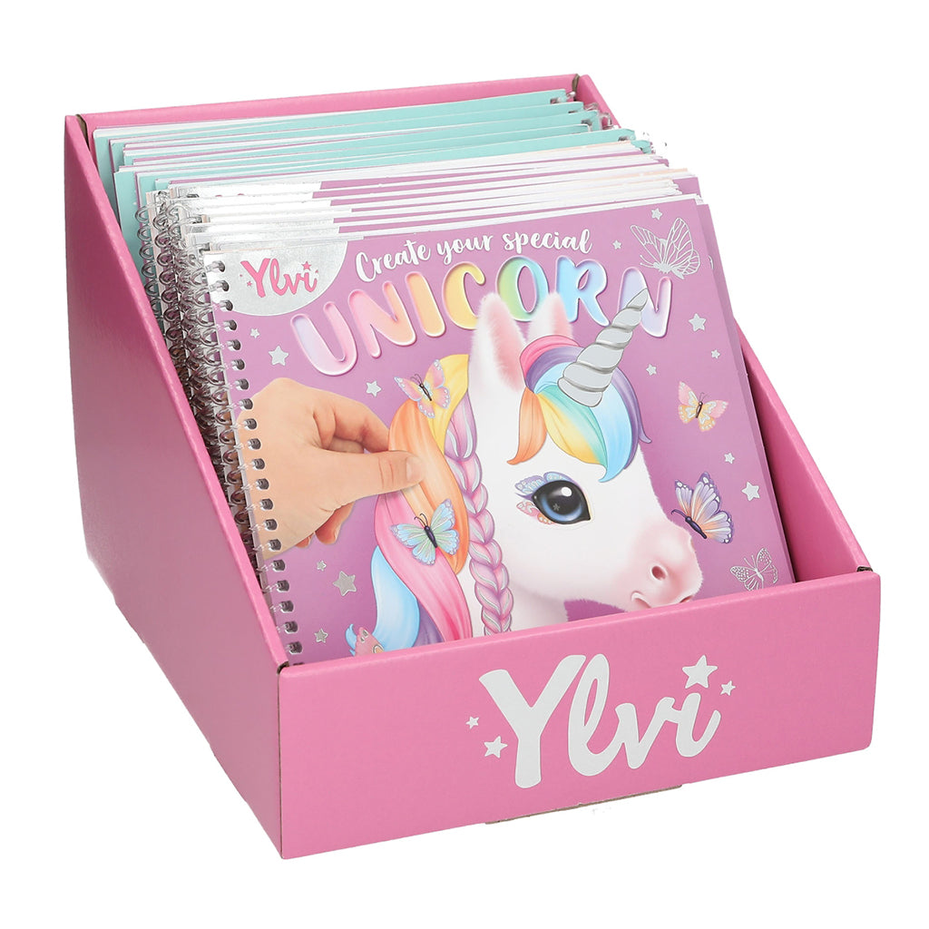 Ylvi Create Your Special Unicorn, Sticker Book