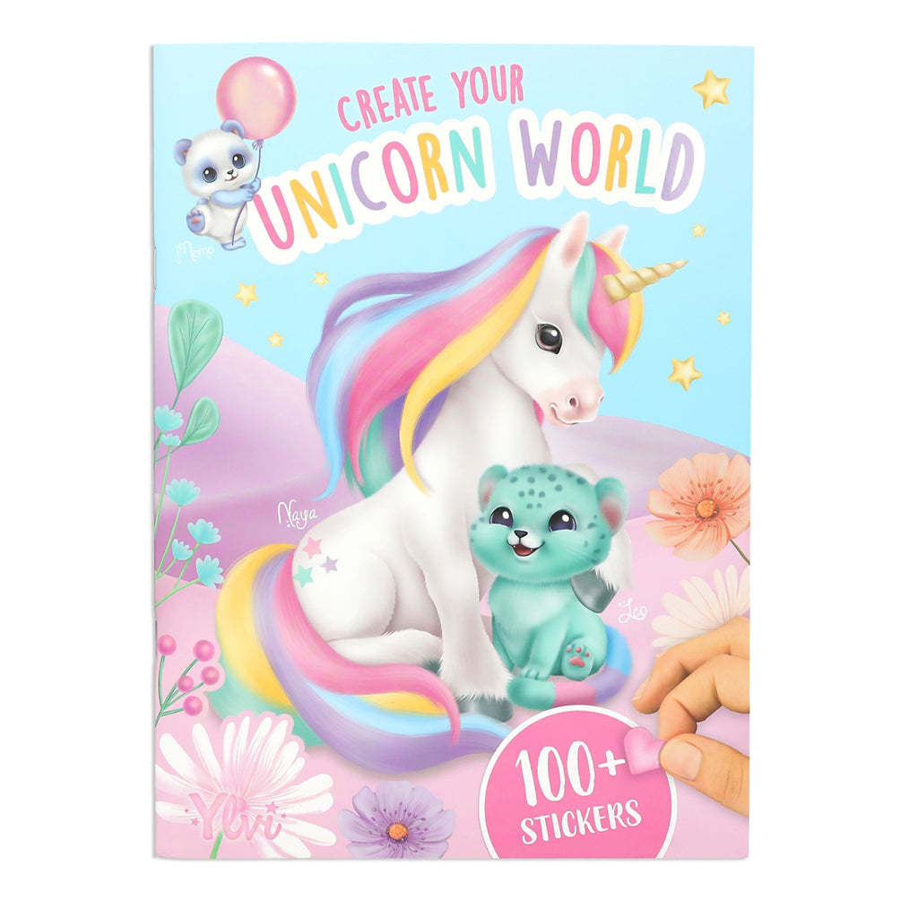 Ylvi Create Your Unicorn, Sticker Book