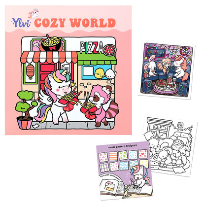 Ylvi Cozy World Coloring Book