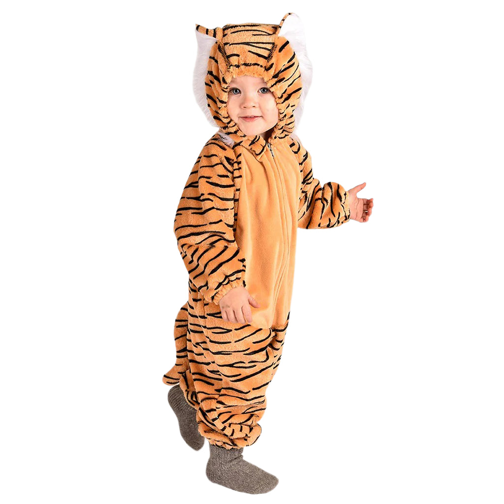The Good Fairy Animal Costume, Tiger Jumpsuit - 12-18 months and 18 months-2 years
