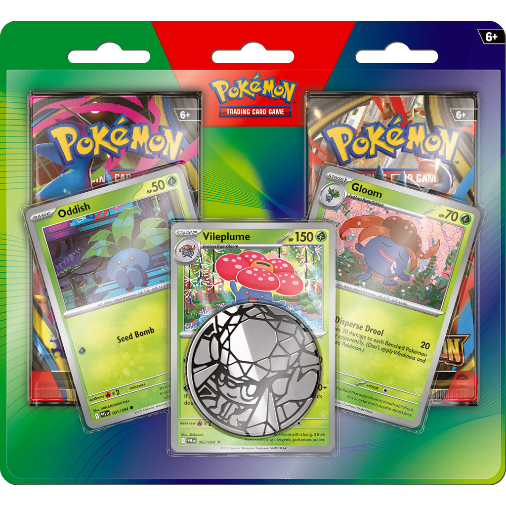 Pokémon Enhaced 2-pak blister 2026 - Oddish, Gloom og Vileplume