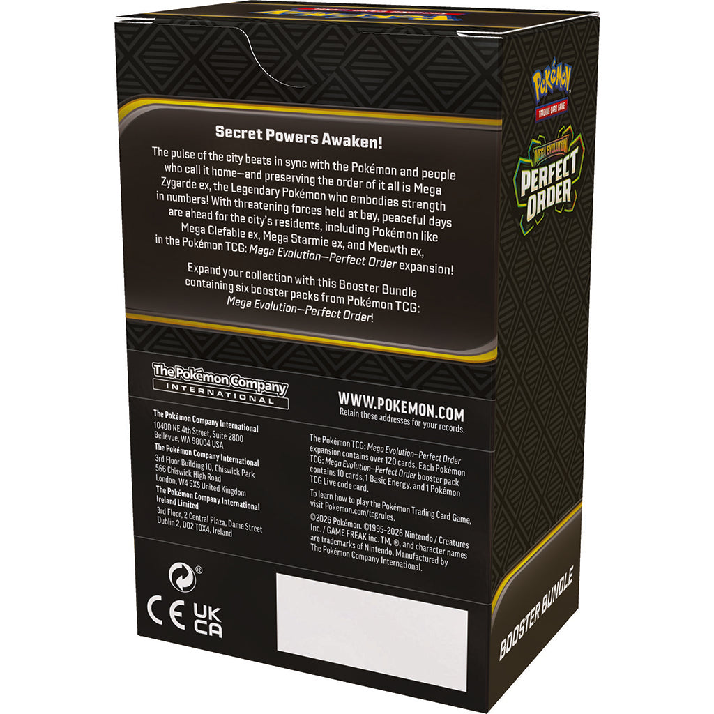 Pokémon Mega Evolution ME03: Booster Bundle (6-Pack) 2026