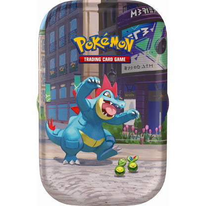 Pokémon Poke Mini Tin June REL, collector’s tin with booster packs