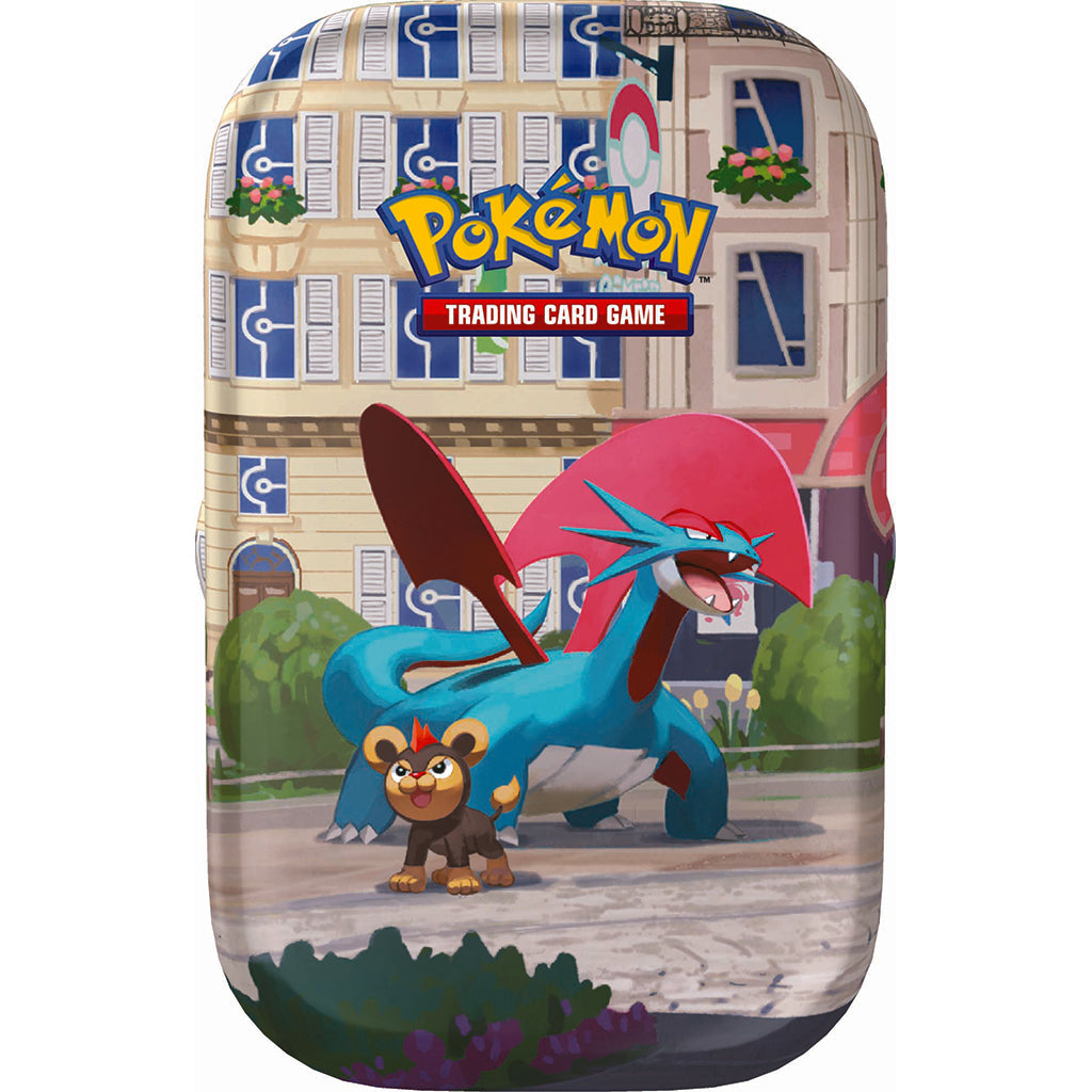 Pokémon Poke Mini Tin June REL, collector’s tin with booster packs