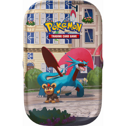 Pokémon Poke Mini Tin June REL, collector’s tin with booster packs