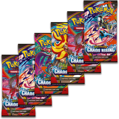 Pokémon Poke ME04 Booster, Mega Evolution - Chaos Rising - 1 pakke