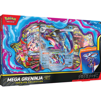 Pokémon Samlekort, Poke Box Premium EX REL - Mega Greninja